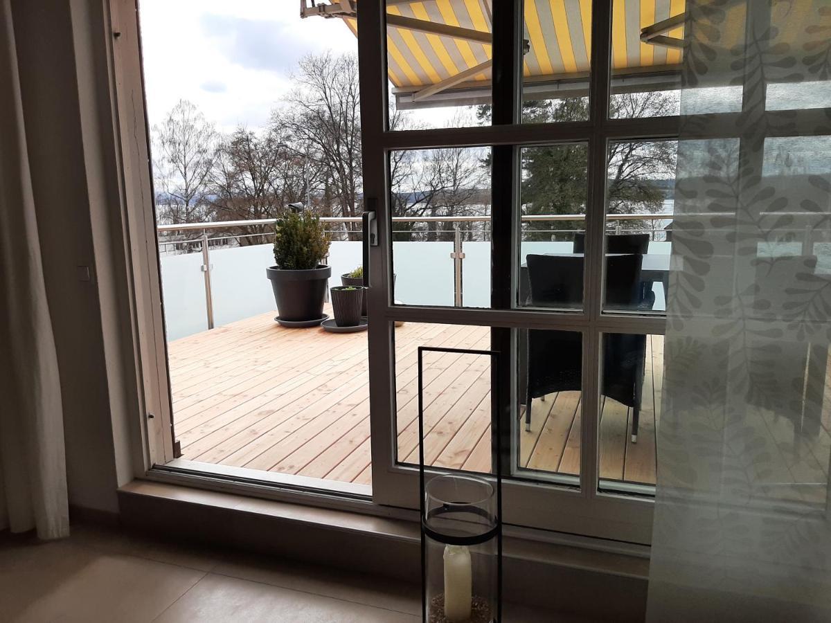 Ferienwohnung Mit Seeblick Und Pkw Abstellplatz Am Haus Uberlingen Bagian luar foto